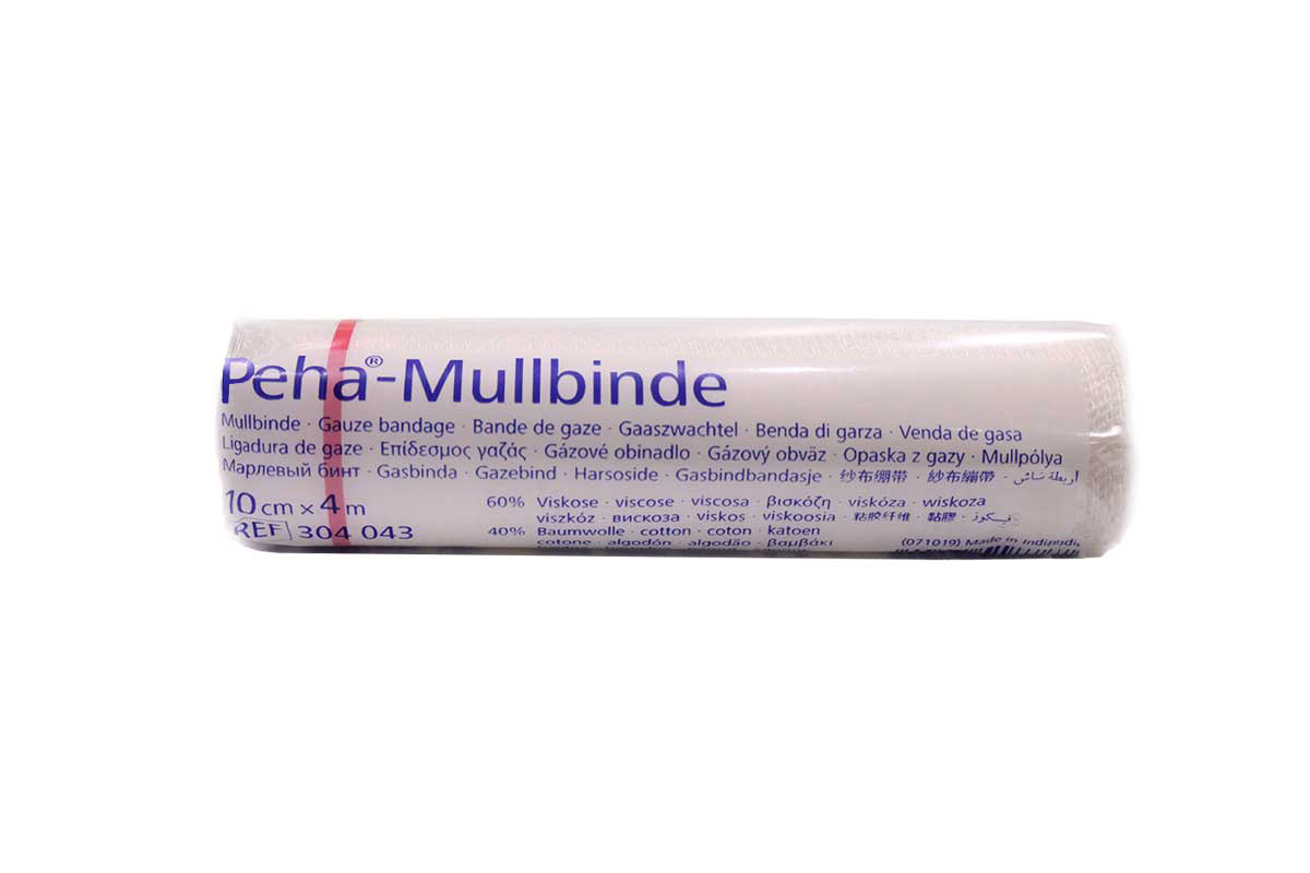 HARTMANN PEHA MULLBINDE GAUZE 10CMX4M - Life Care Apotek