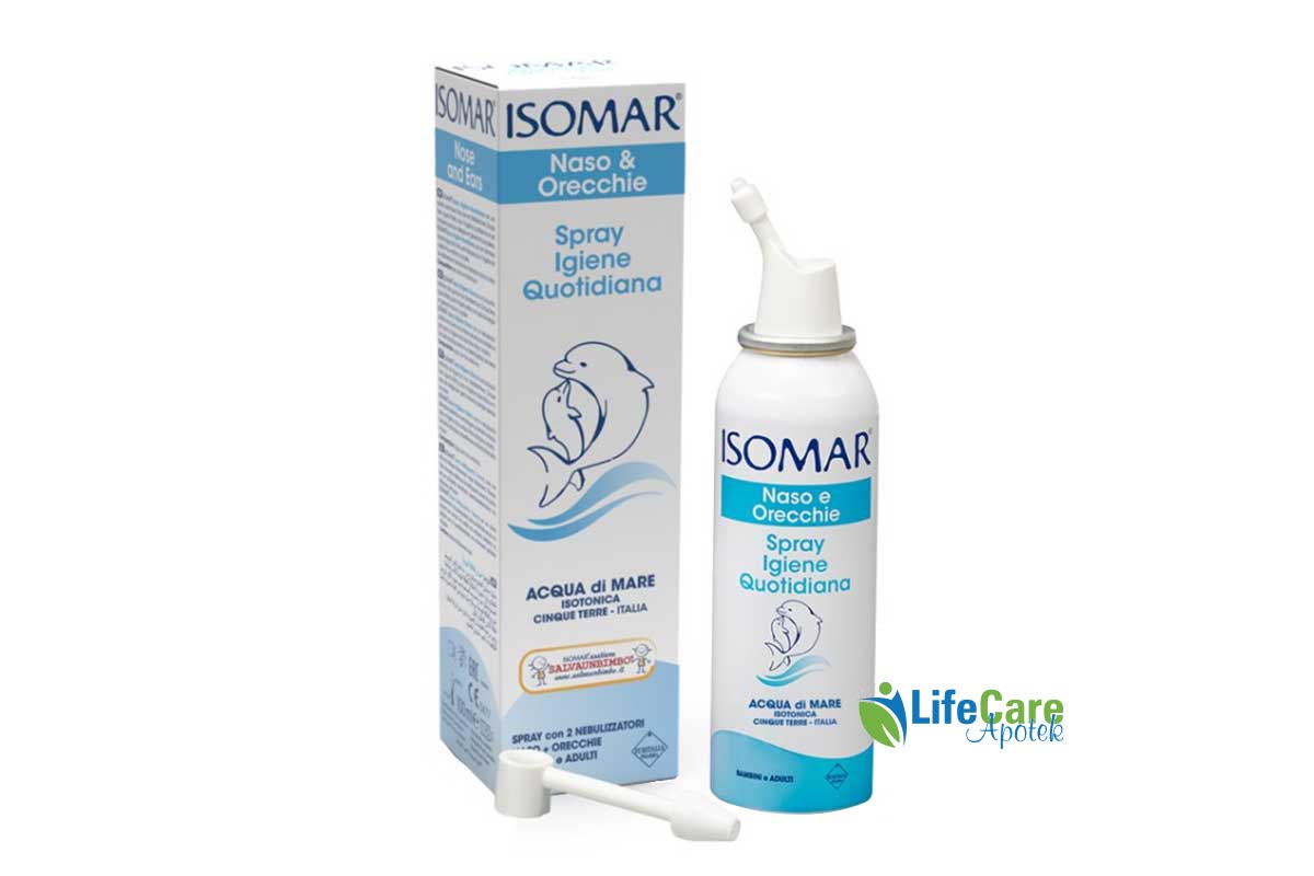 ISOMAR NOSE AND EARS SPRAY 100ML - Life Care Apotek