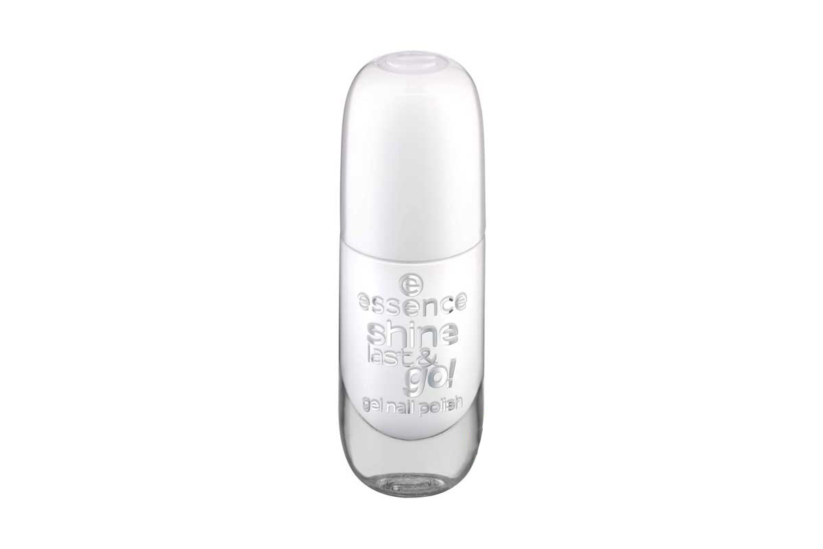 ESSENCE SHINE LAST AND GO GEL NAIL POLISH 01 ABSOLUTE PURE 8ML - Life Care Apotek