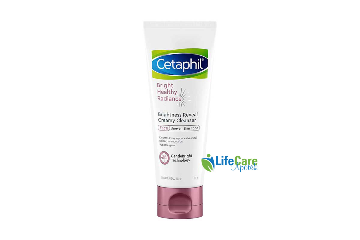 CETAPHIL BRIGHT HEALTHY RADIANCE REVEAL FACE CLEANSER 100GM - Life Care Apotek