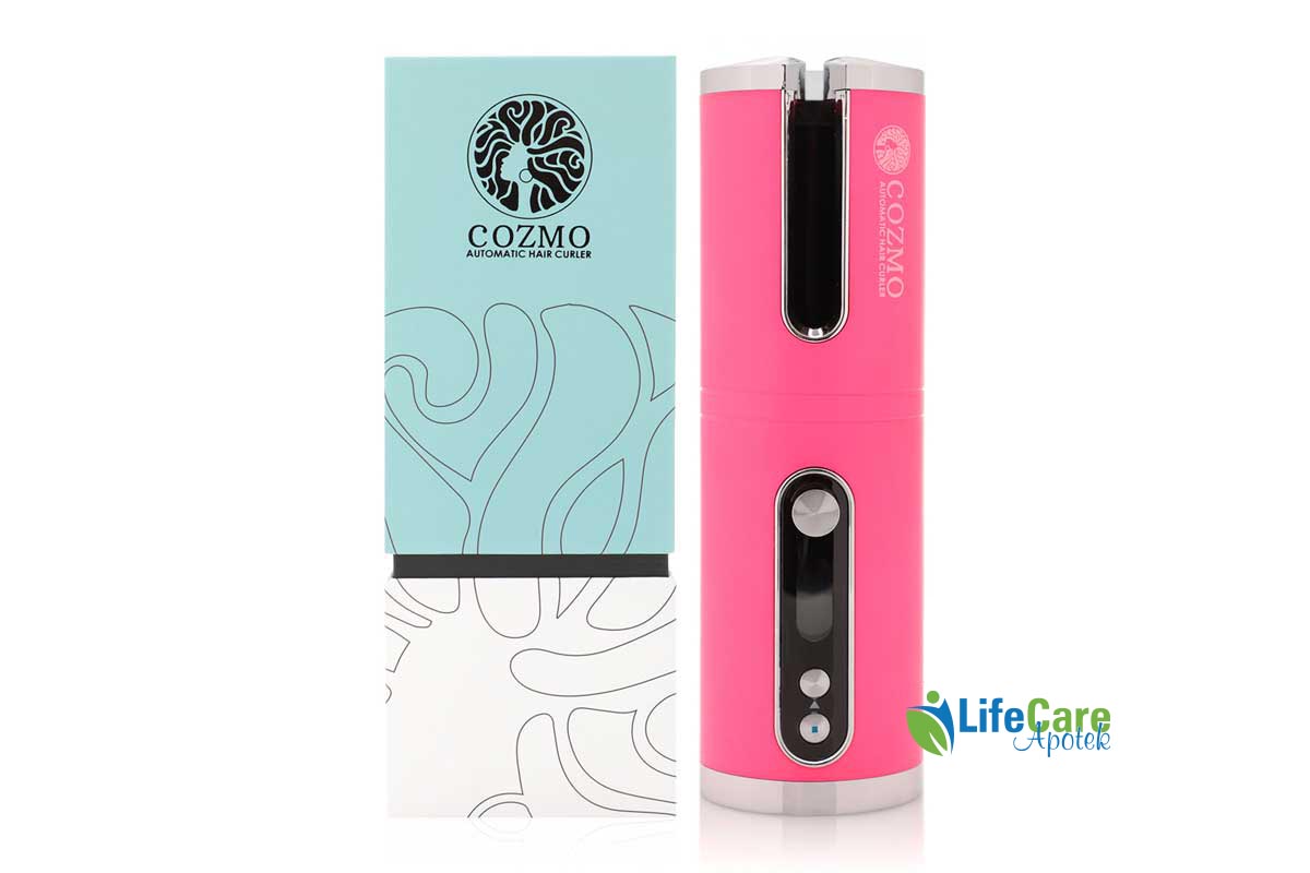 COZMO AUTOMATIC HAIR CURLER PINK - Life Care Apotek