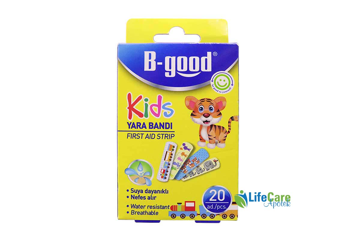 B GOOD KIDS FIRST AID STRIP 20 PCS - Life Care Apotek