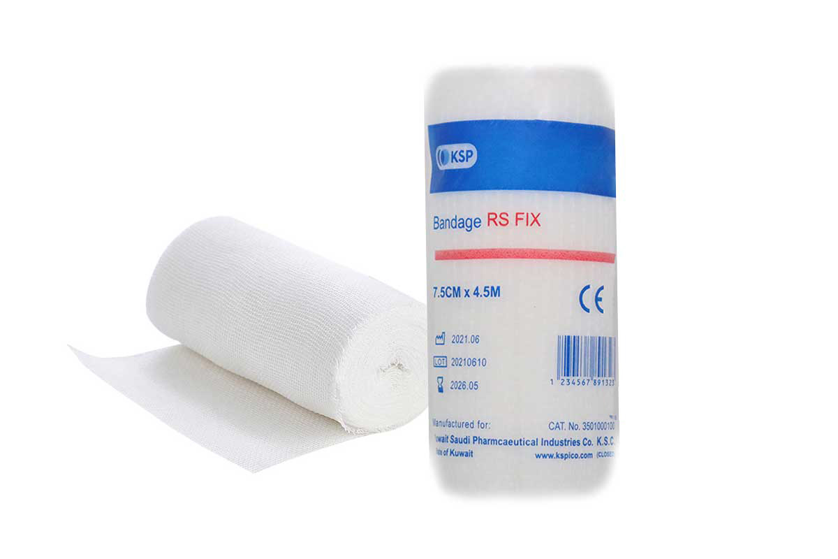 BANDAGE RS FIX 7.5CM X 4.5M - Life Care Apotek