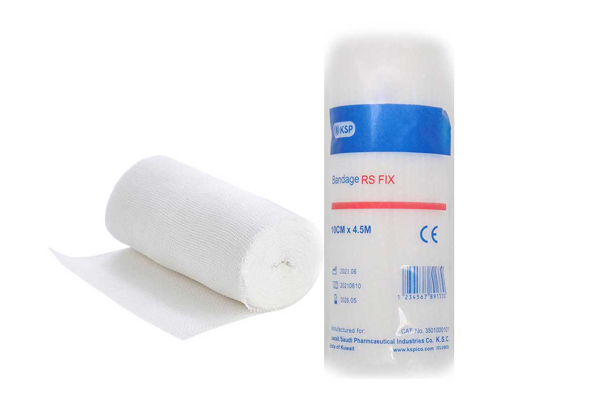 KSP BANDAGE RS FIX 10CM X 4.5M - Life Care Apotek
