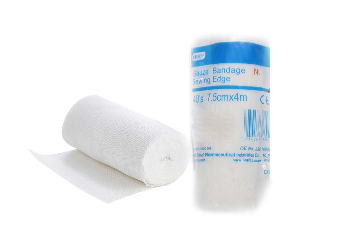 GAUZE BANDAGE NI 7.5CM X 4M - Life Care Apotek