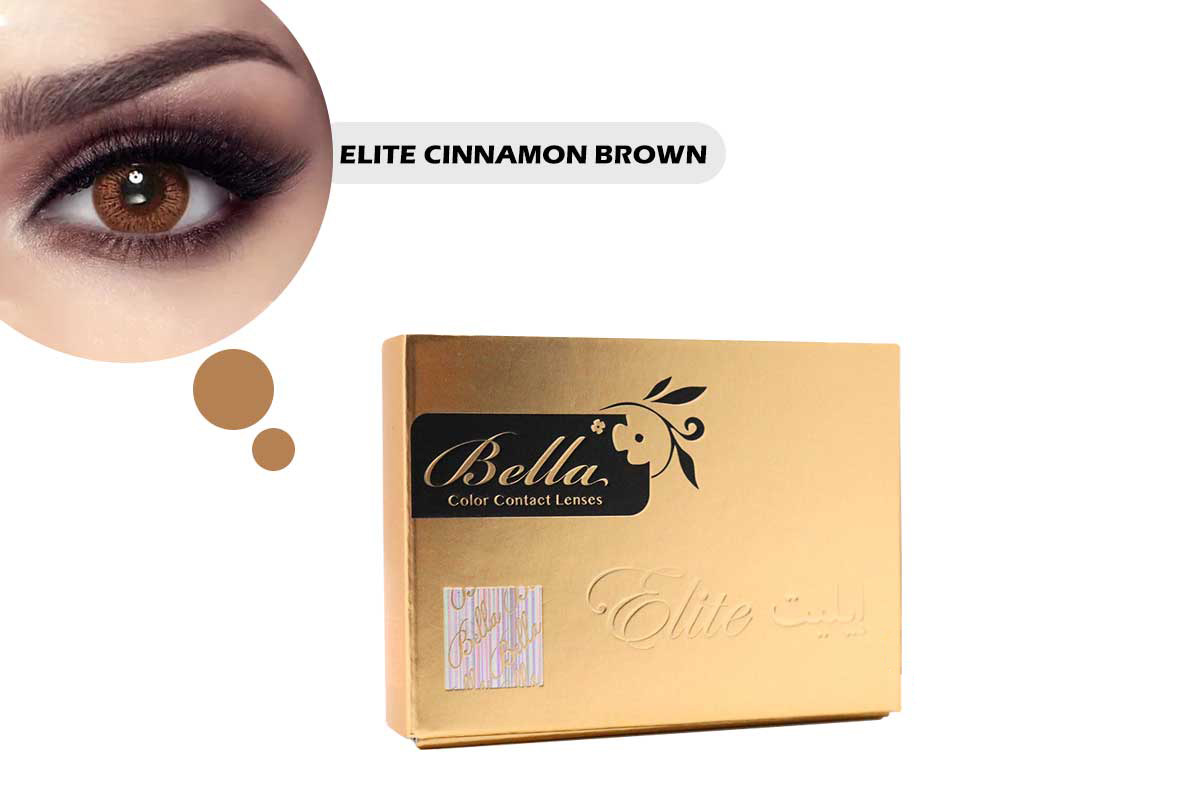 BELLA COLOR CONTACT LENSES ELITE CINNAMON BROWN - Life Care Apotek