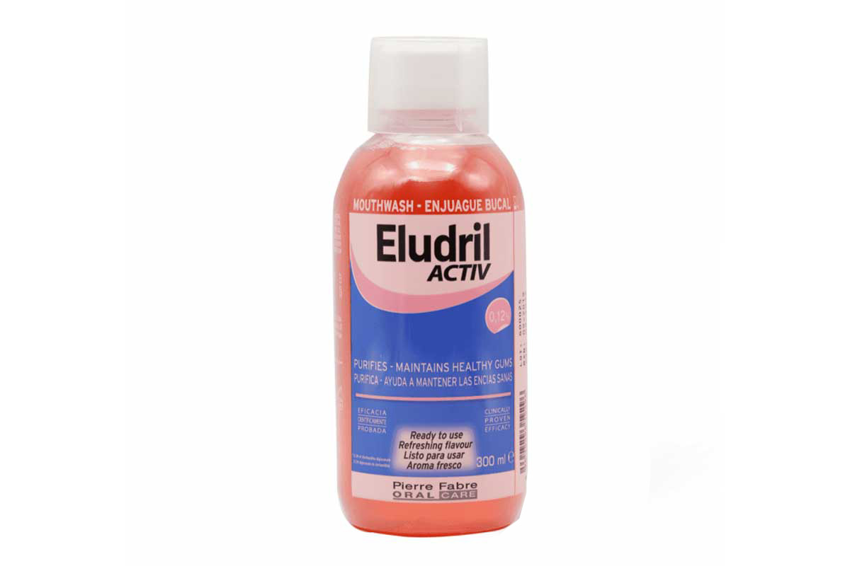 ELUDRIL ACTIV MOUTHWASH 300 ML - Life Care Apotek