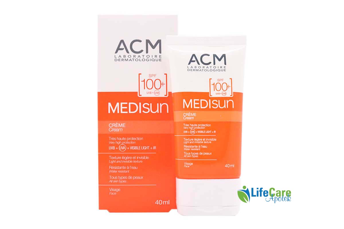 ACM MEDISUN CREAM SPF100 PLUS 40 ML - Life Care Apotek