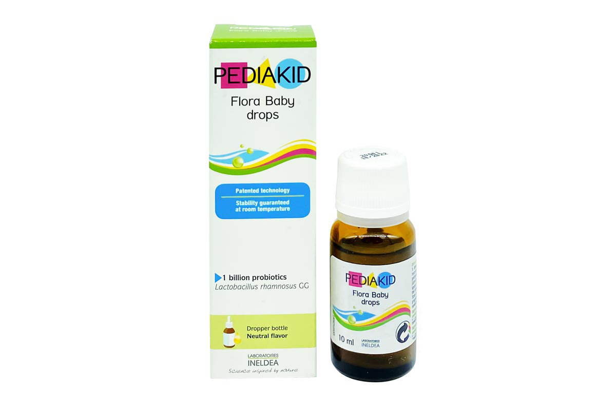 PEDIAKID FLORA  BABY DROPS 10ML - Life Care Apotek