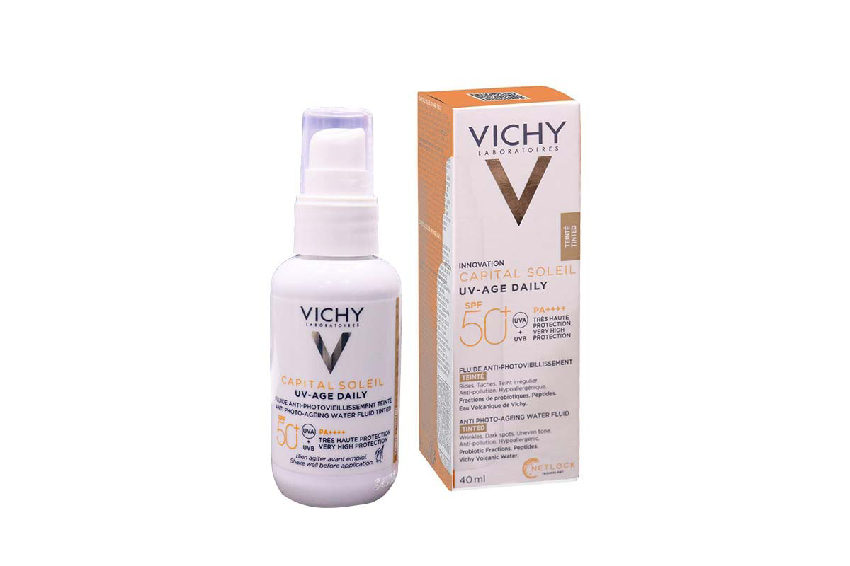 VICHY INNOVATION CAPITAL SOLEIL SPF50 PLUS TINTED 40ML - Life Care Apotek