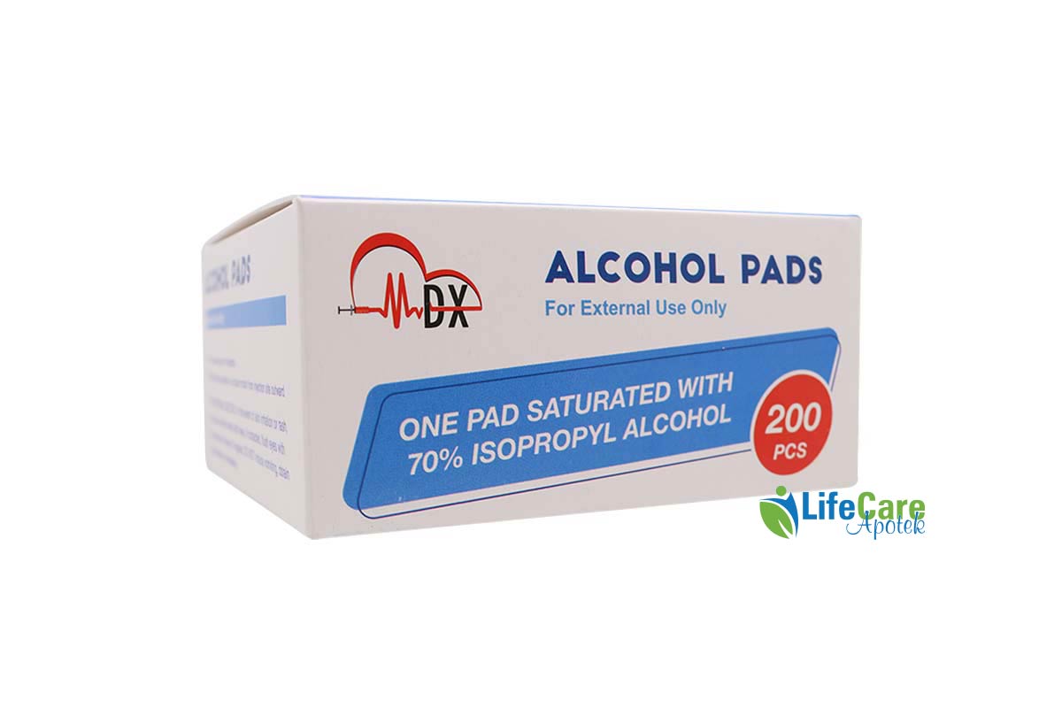 ALCOHOL PADS 200 PCS - Life Care Apotek
