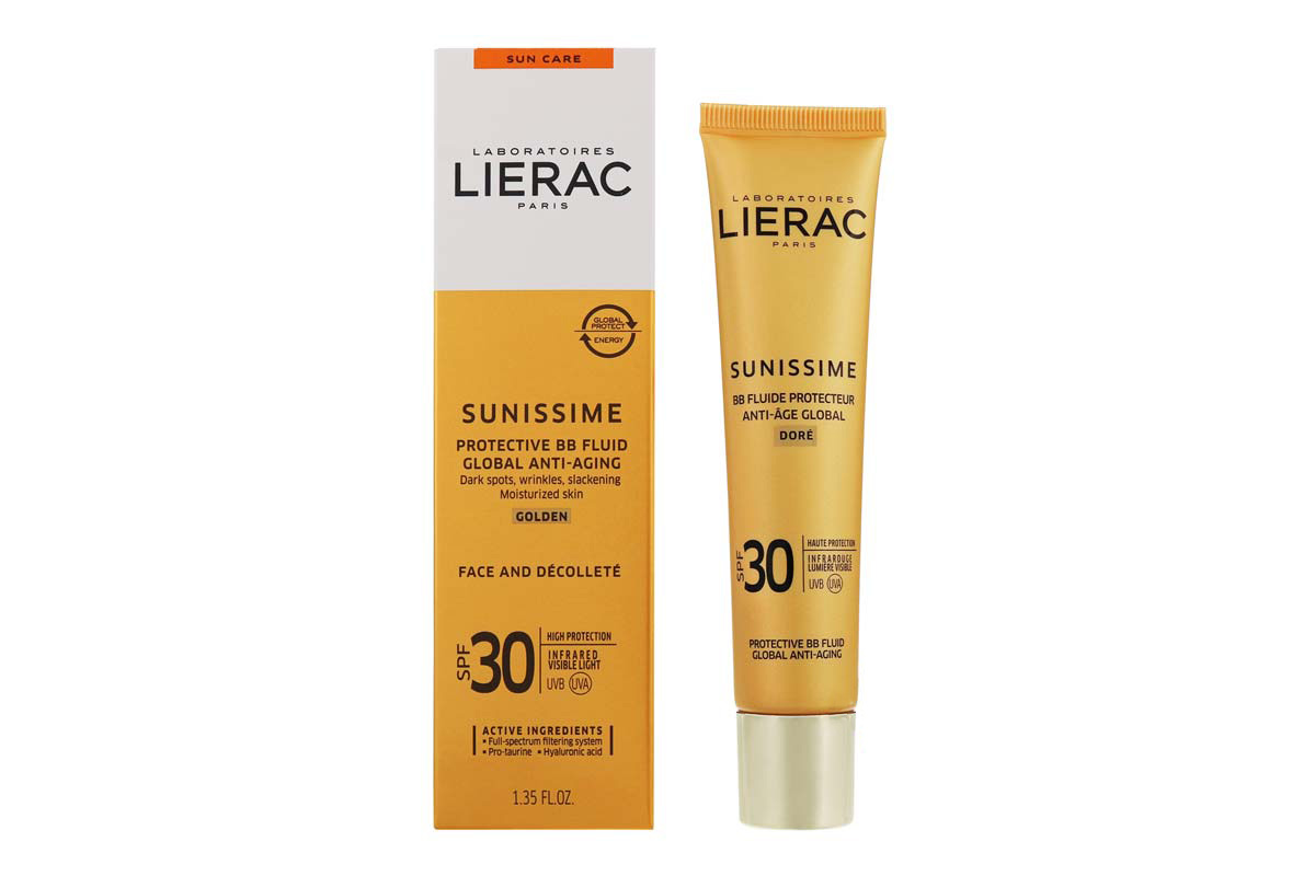 LIERAC SUNISSIME BB FLUID SPF30 GOLDEN CREAM 40ML - Life Care Apotek