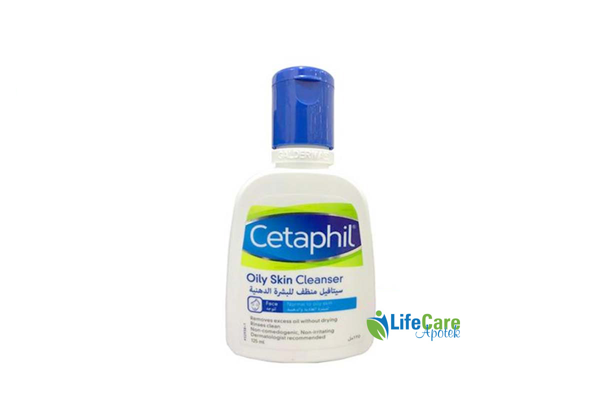 CETAPHIL OILY SKIN CLEANSER 125ML - Life Care Apotek