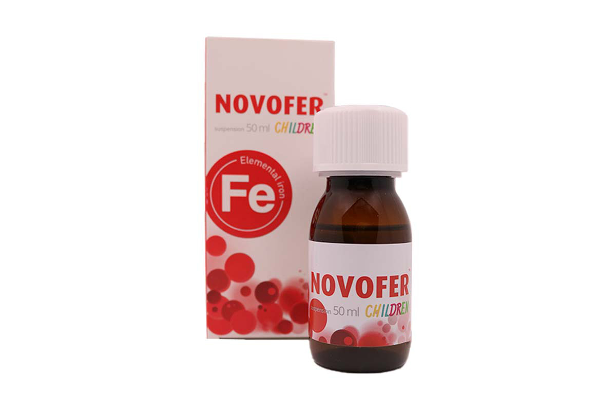 NOVOFER SUSPENSION FOR CHILDREN 50 ML - Life Care Apotek