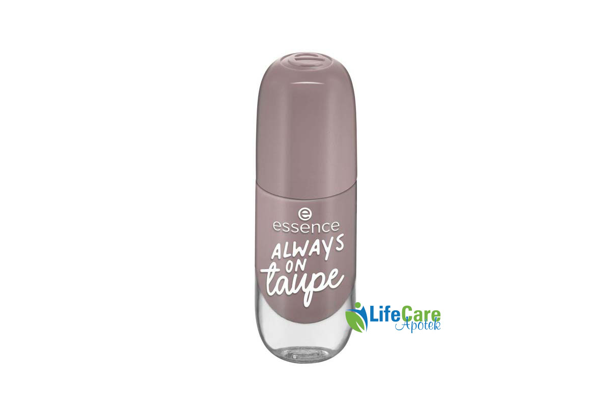 ESSENCE ALWAYS ON TAUPE GEL NAIL COLOUR  37 8ML - Life Care Apotek