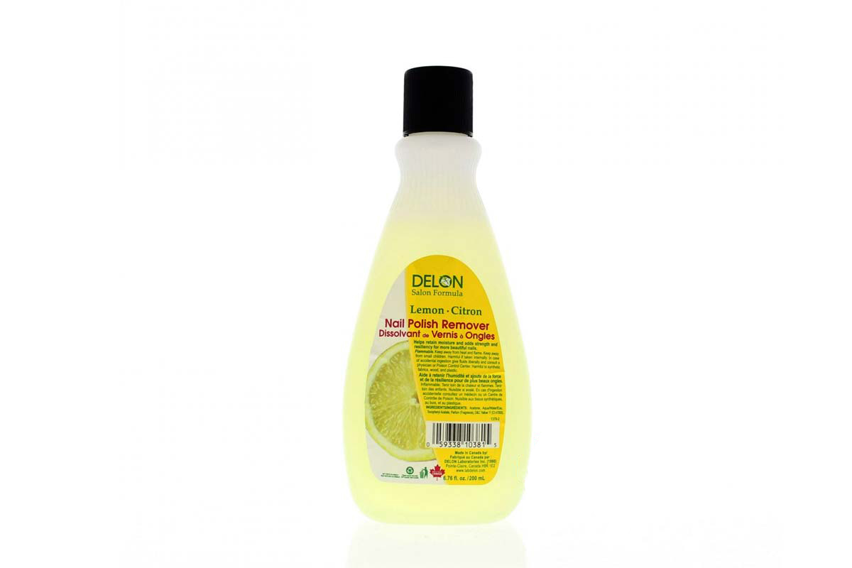 DELON NAIL POLISH REMOVER 200ML LEMON - Life Care Apotek