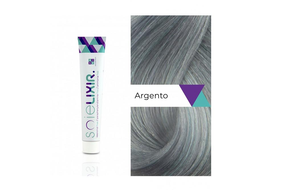 SOIELIXIR AMMONIA FREE HAIR COLOR ARGENTO SILVER 100 ML - Life Care Apotek