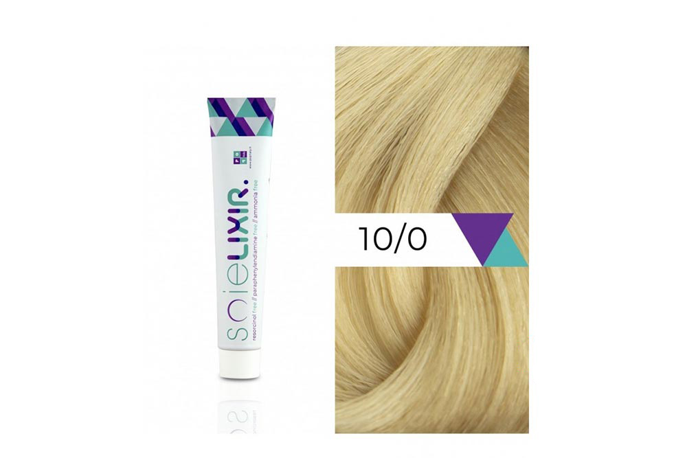 SOIELIXIR AMMONIA FREE HAIR COLOR 10/0 EXTRA LIGHT BLONDE 100 ML - Life Care Apotek