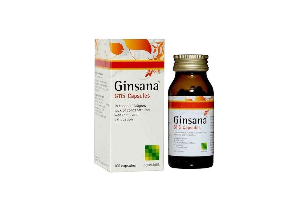 GINSANA G115 100 CAPSULES - Life Care Apotek