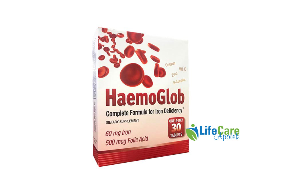 HAEMOGLOB 30 TABLETS - Life Care Apotek