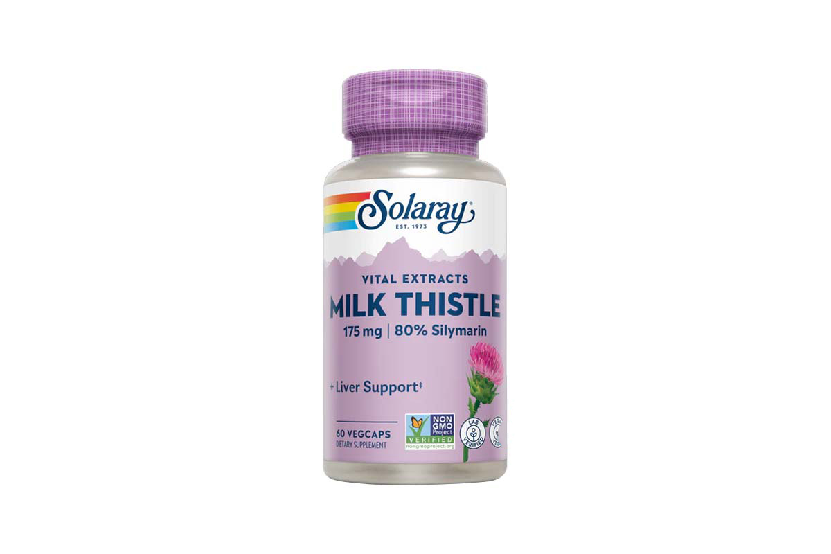 SOLARAY MILK THISTLE 175 MG 60 VEGCAPS - Life Care Apotek