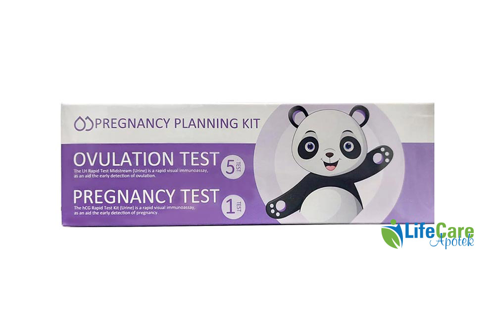 PREGNANCY PLANNING KIT OVULATION 5 TEST PREGNANCY 1 TEST - Life Care Apotek