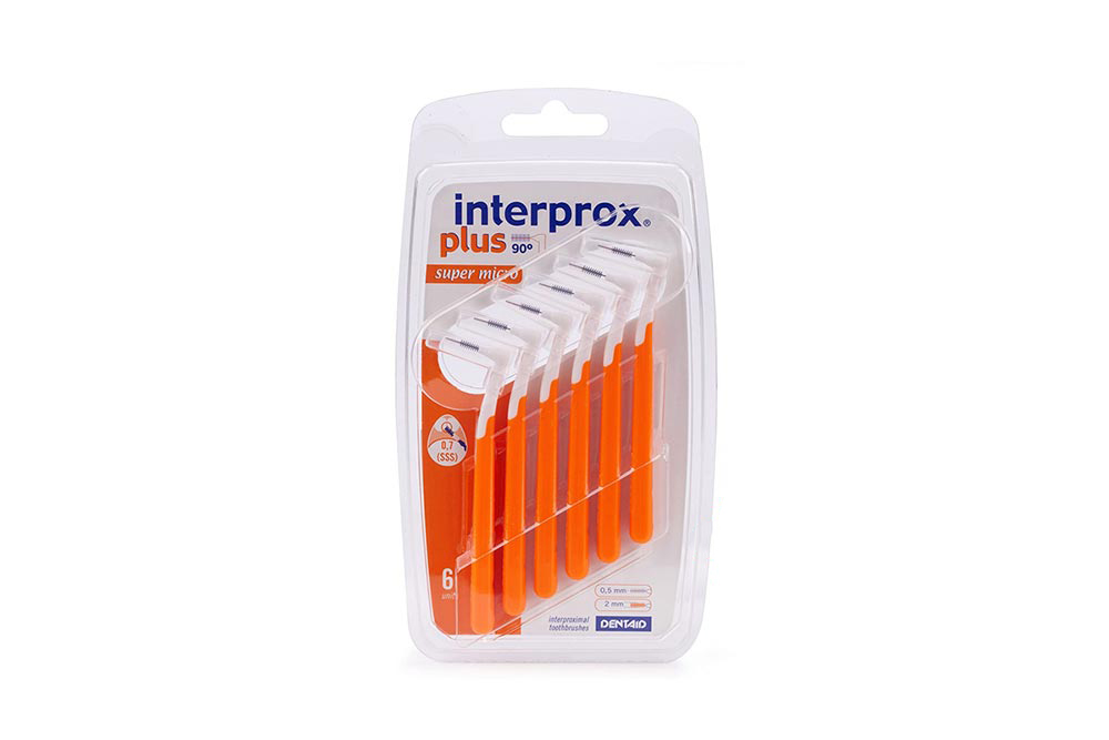 INTERPROX PLUS SUPER MICRO 0.7 ORANGE 6 UNITS - Life Care Apotek