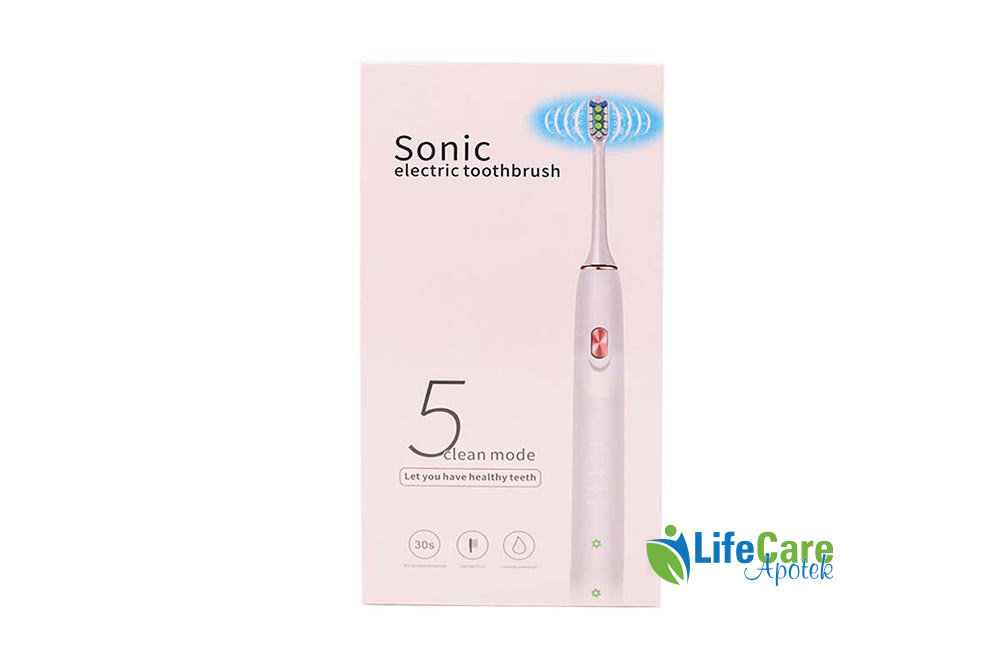PRIMED SONIC ELECTRIC TOOTHBRUSH 5 MODES RECHARGEABLE POWER - Life Care Apotek