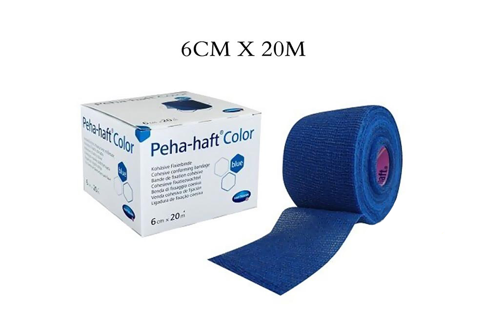 HARTMANN PEHA HAFT COLOR BLUE 6CMX20M - Life Care Apotek