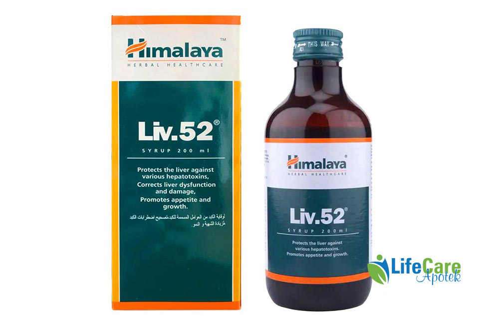 HIMALAYA LIV 52 SYRUP HERBAL 200 ML - Life Care Apotek