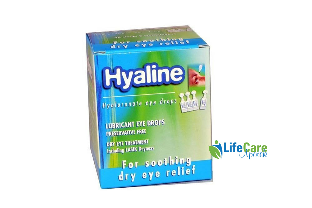 HYALINE EYE DROPS 28 VIALS - Life Care Apotek