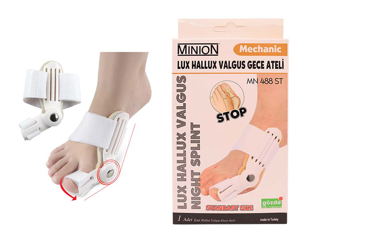 MINION LUX HALLUX VALGUS NIGHT SPLINT MN 488 ST - Life Care Apotek