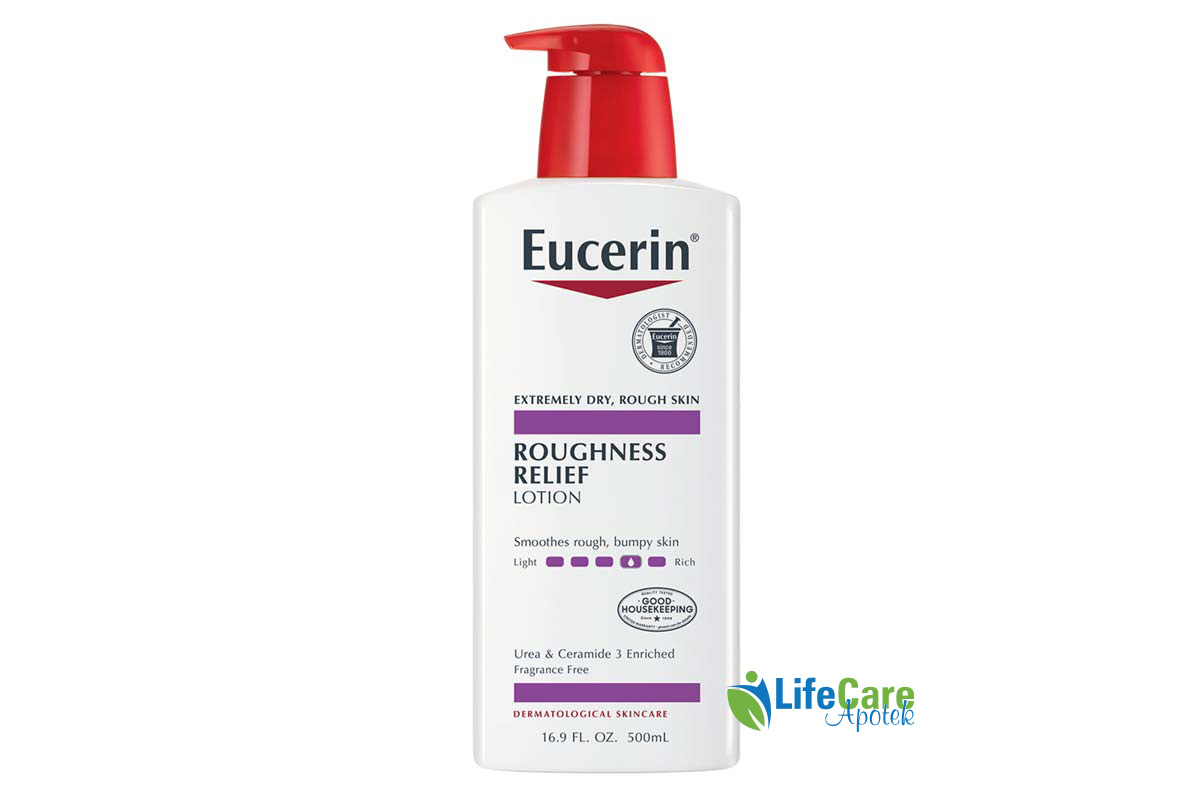 EUCERIN ROUGHNESS RELIEF BODY LOTION 500 ML - Life Care Apotek