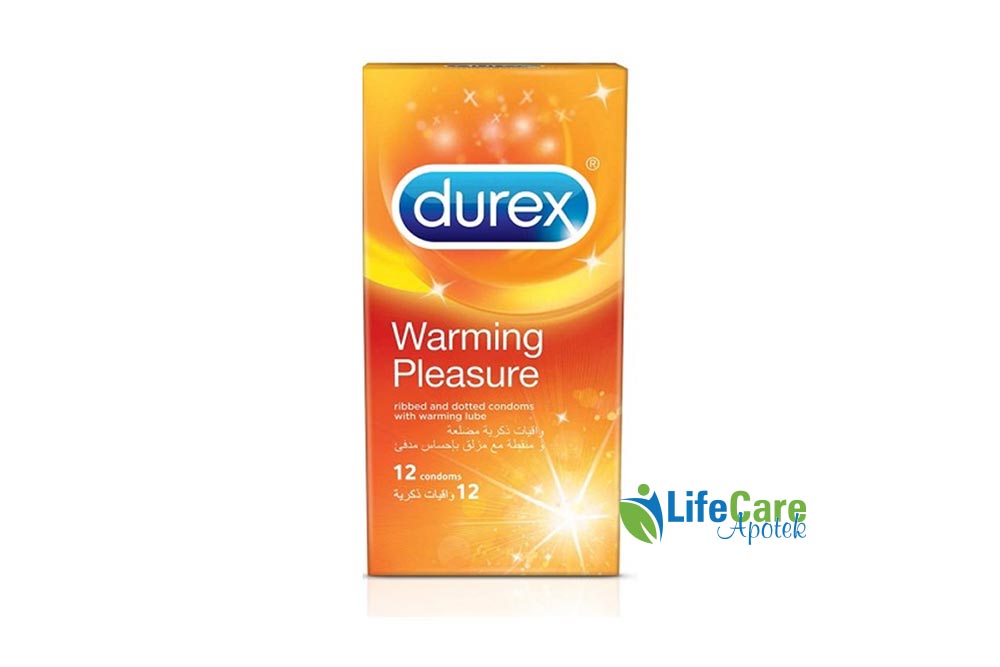 DUREX WARMING PLEASURE 12 CONDOMS - Life Care Apotek