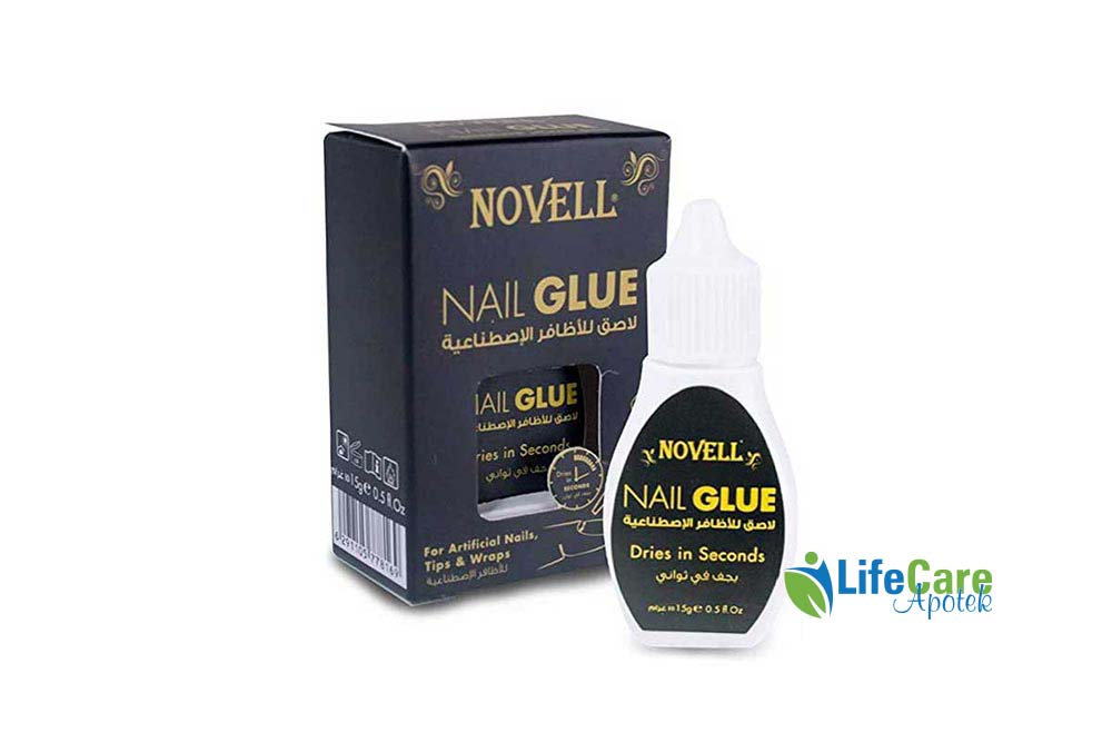 NOVELL NAIL GLUE 15 G - Life Care Apotek