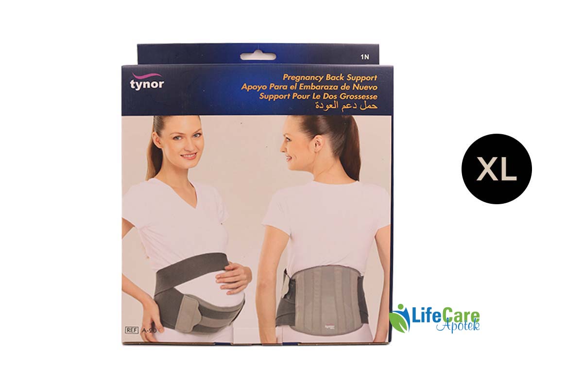 TYNOR PREGNANCY BACK SUPPORT XL A20 - Life Care Apotek