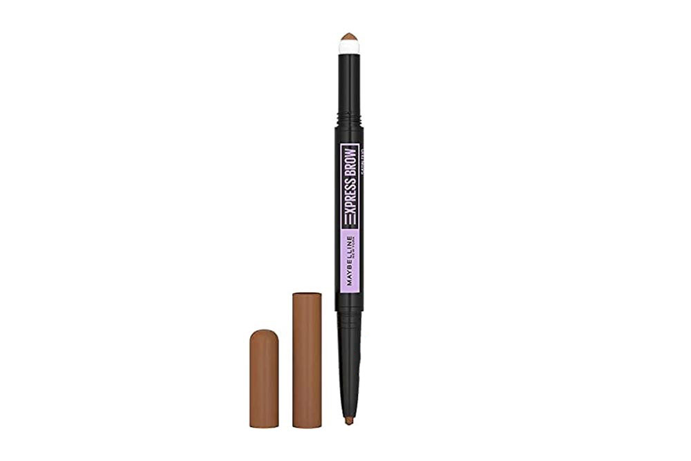 MAYBELLINE EXP BROW SATIN DUO NU 02 MED BROWN - Life Care Apotek