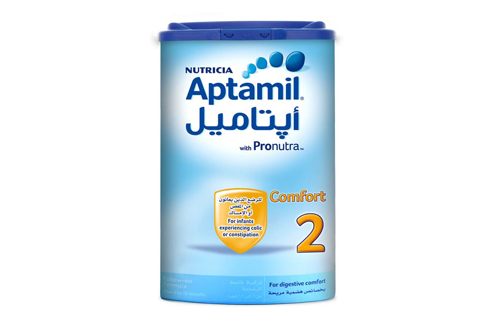 APTAMIL COMFORT NO 2 FROM 6 TO 12 MONTHS  900 GM - Life Care Apotek