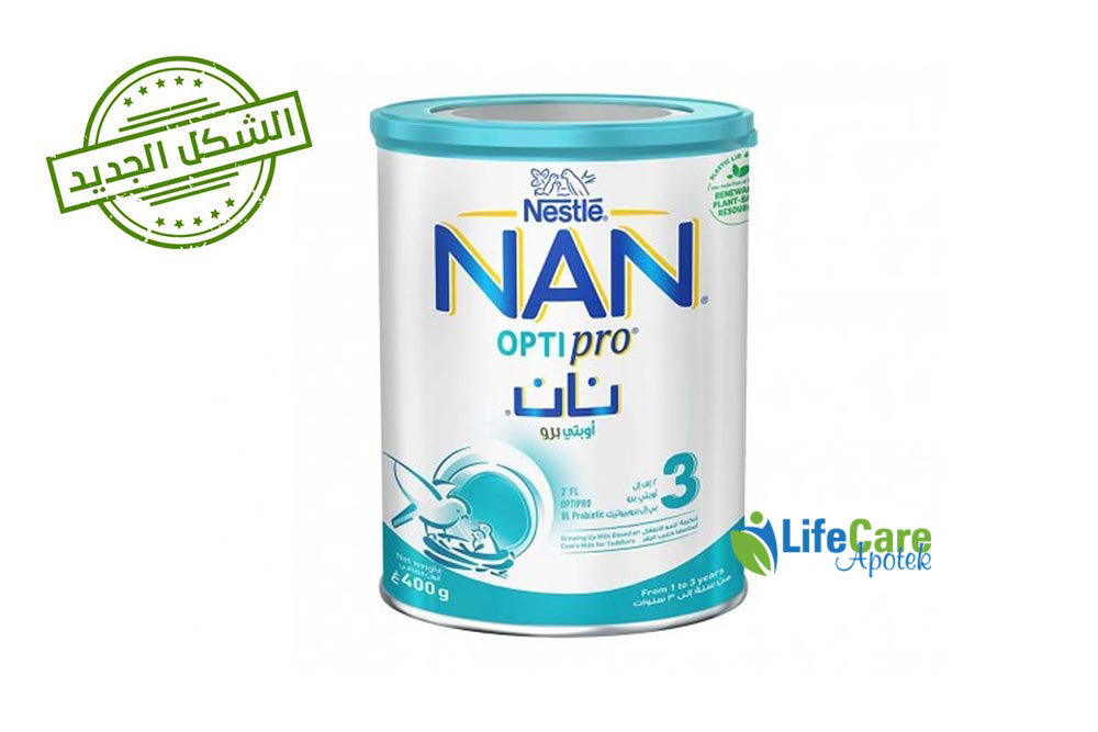 NAN OPTIPRO 3 400 GM - Life Care Apotek
