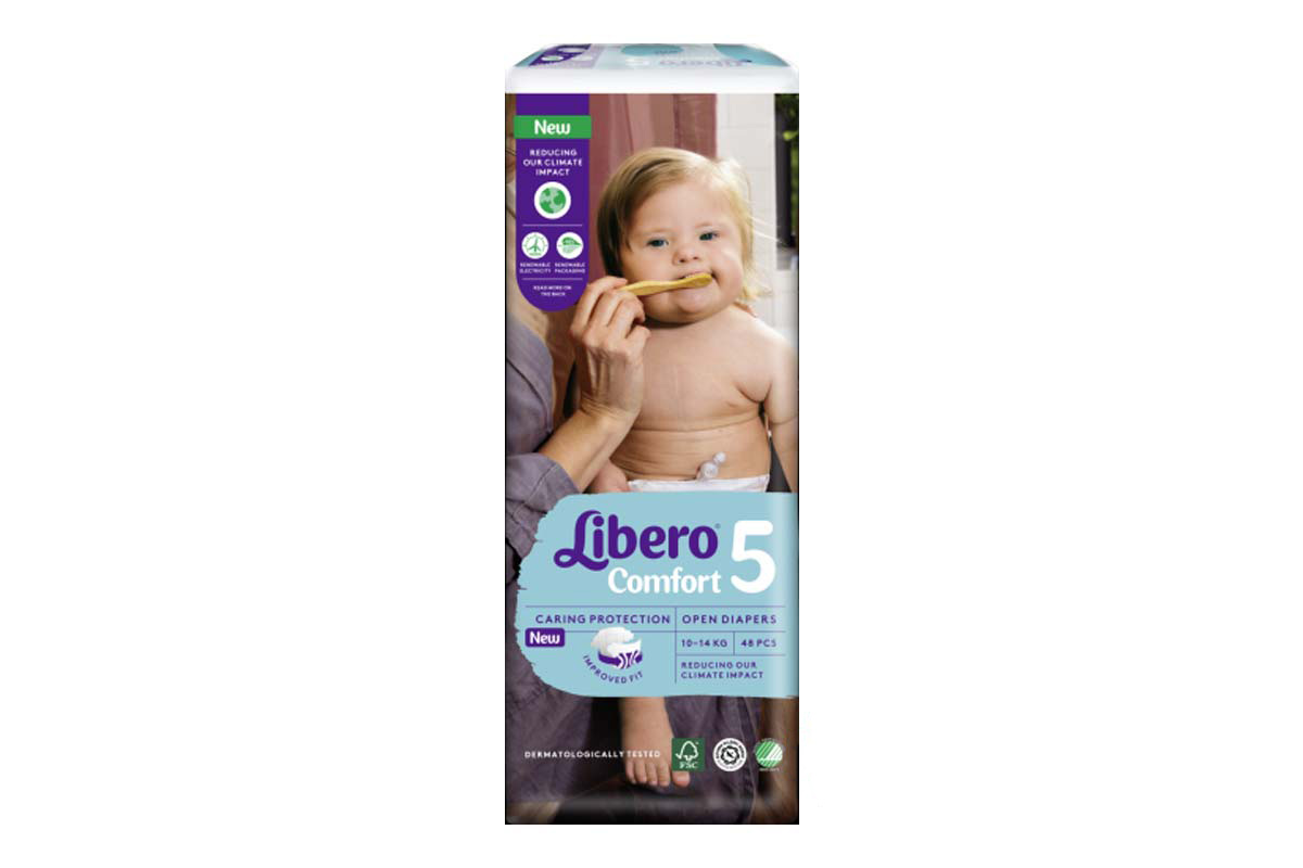 LIBERO COMFORT NO 5 FROM 10 TO 14 KG 48 DIAPERS - Life Care Apotek