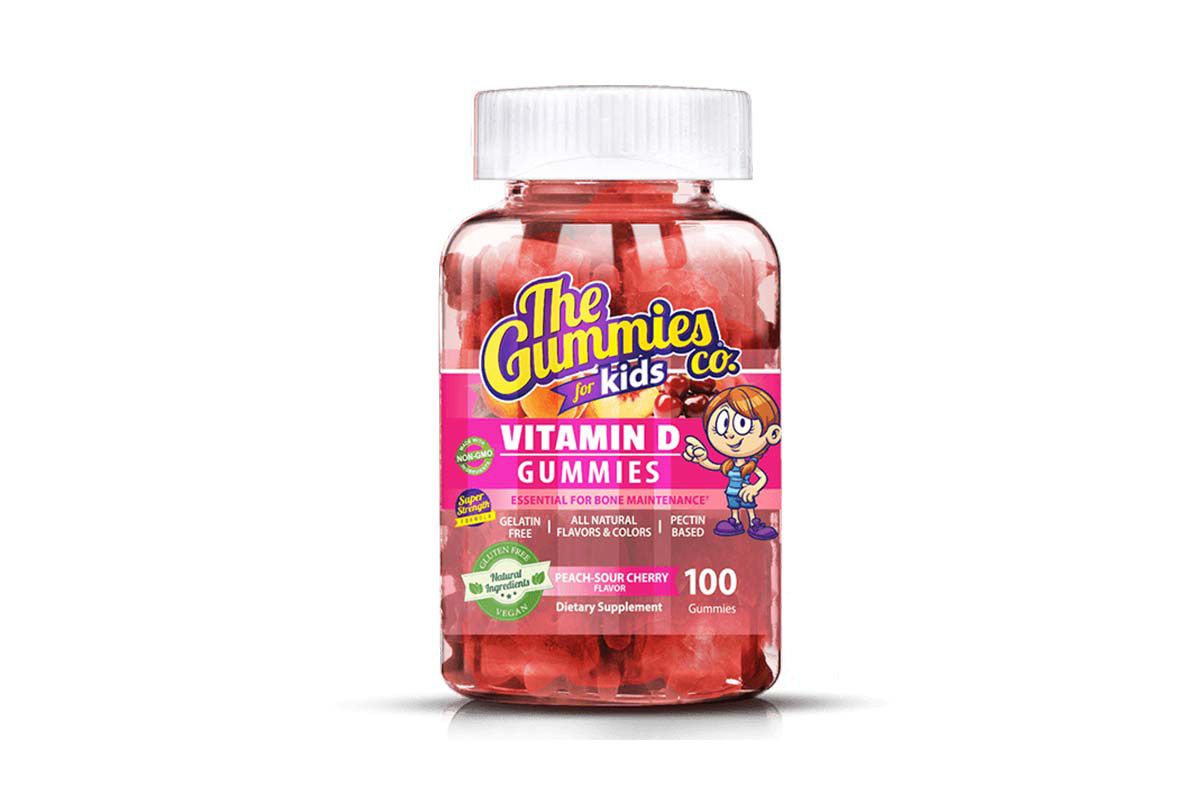 THE GUMMIES KIDS VITAMIN D CHERRY FLAVOR 100 GUMMIES - Life Care Apotek