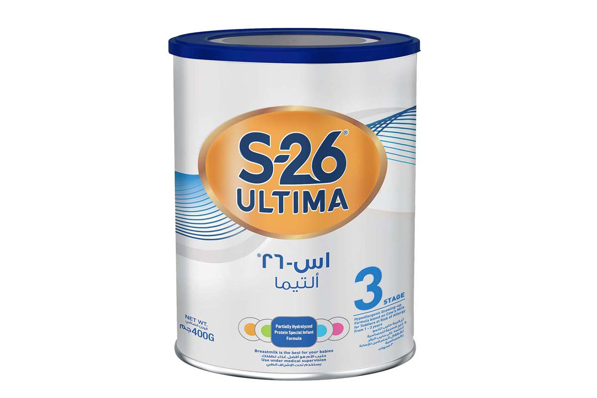 S 26 ULTIMA NO 3 STAGE MILK FROM 1 TO 3 YEARS 400 GM - Life Care Apotek