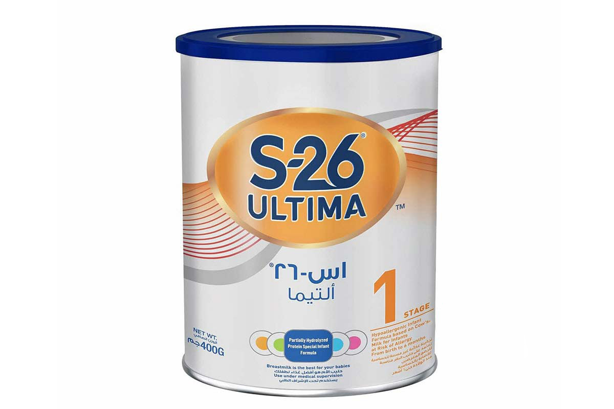 S 26 ULTIMA NO 1 STAGE MILK FROM BIRTH TO 6 MONTH 400 GM - Life Care Apotek