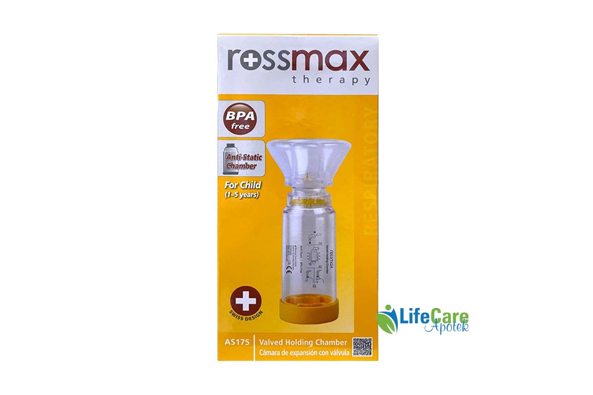 ROSSMAX FOR CHILD 1 TO 5 YEARS ANTI STATIC CHAMBER - Life Care Apotek