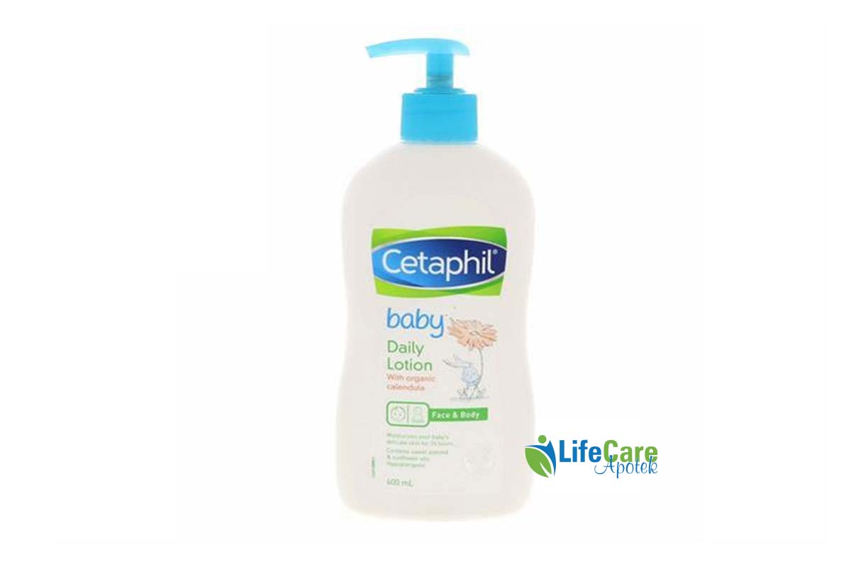 CETAPHIL BABY DAILY LOTION WITH CALENDULA 400ML - Life Care Apotek