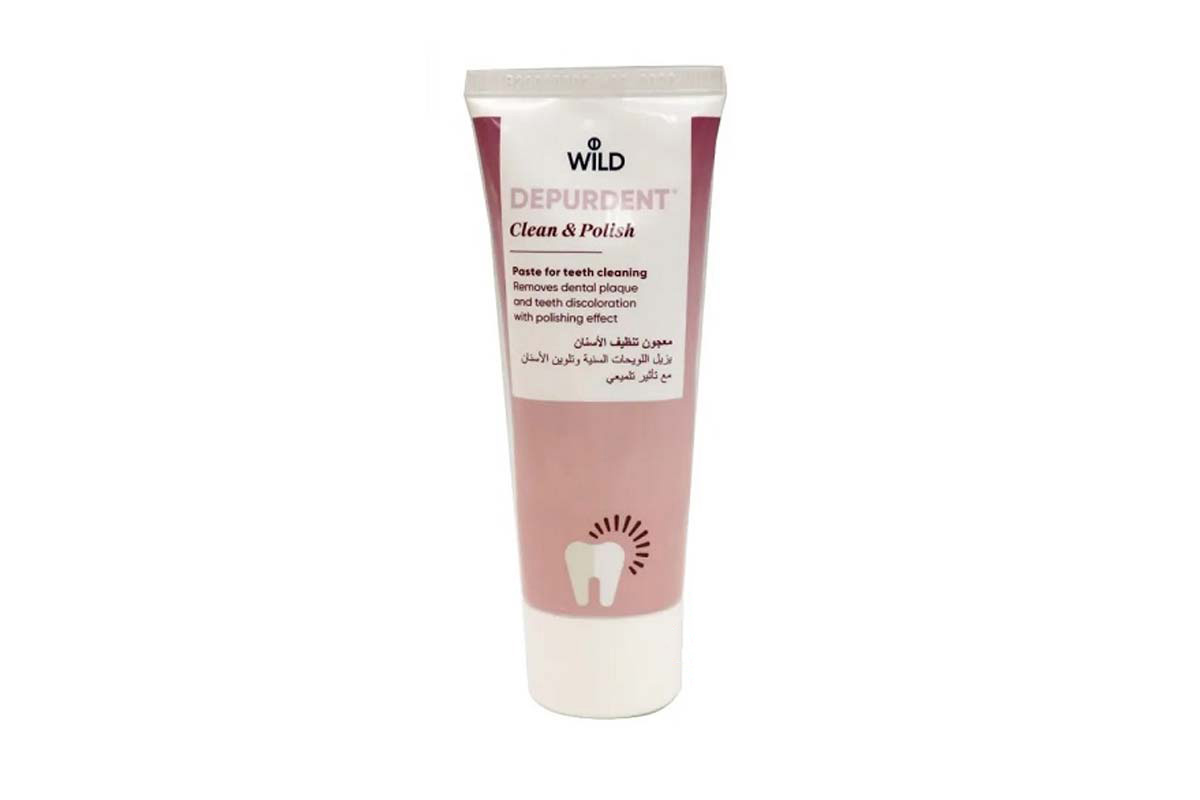 WILD DEPURDENT CLEAN AND POLISH FOR TEETH 75ML - Life Care Apotek