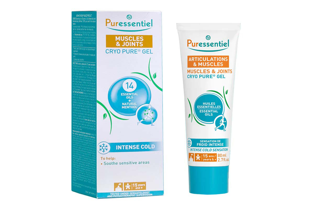 PURESSENTIEL MUSCLES AND JOINTS CRYO PURE INTENSE COLD GEL 80 ML - Life Care Apotek