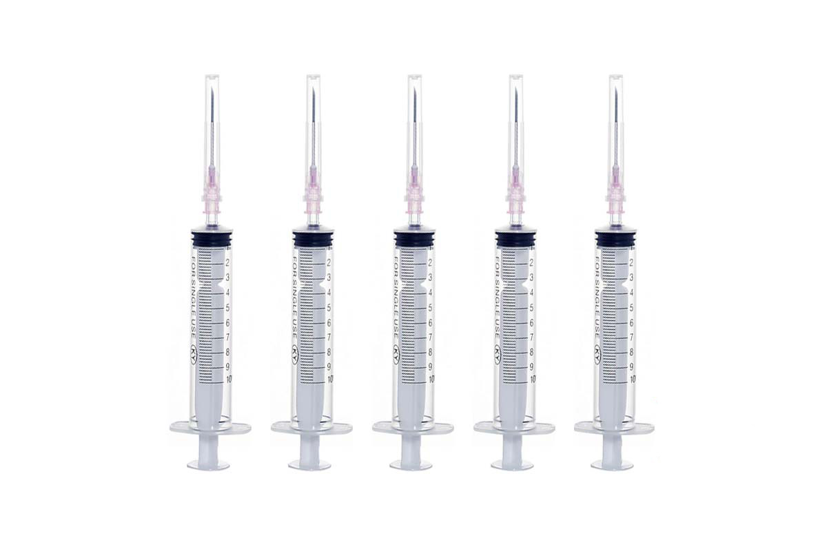 FOYOMED DISPOSABLE SYRINGE 10ML 23G 5 PCS - Life Care Apotek