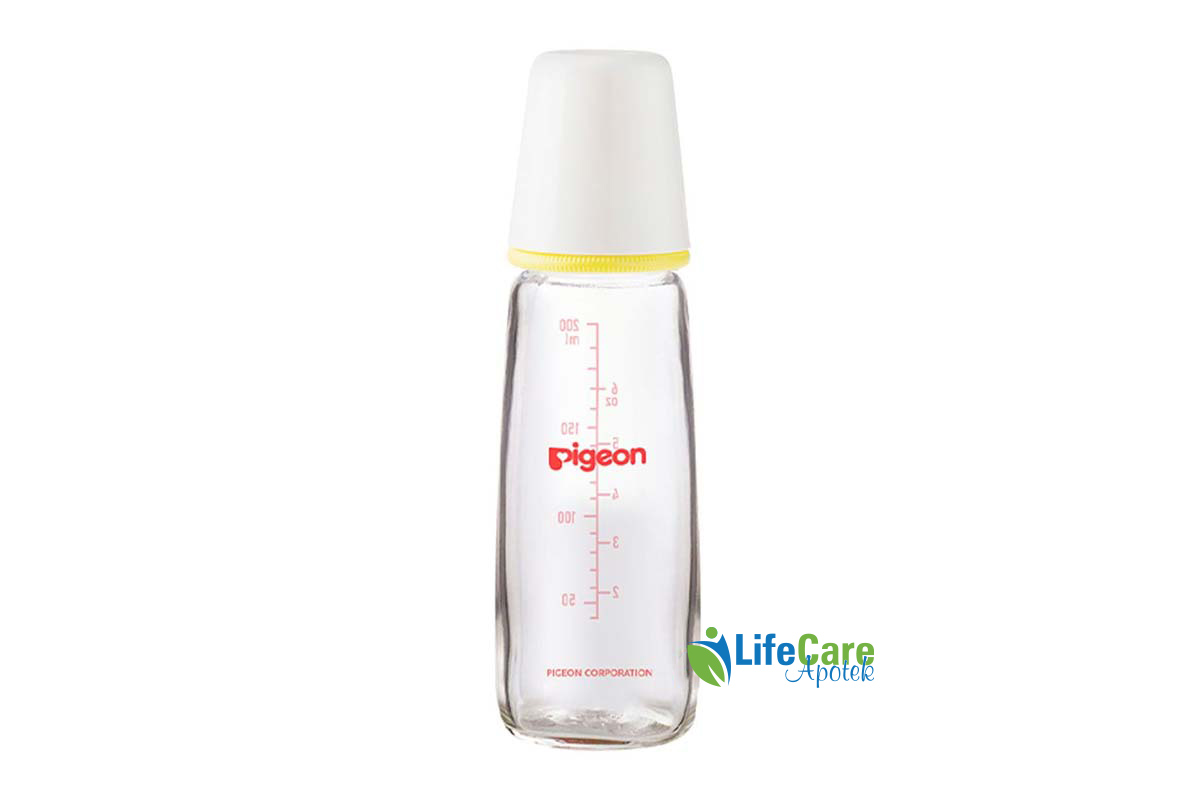 PIGEON FLEXIBLE GLASS NURSER PLUS 0 MONTH 120 ML - Life Care Apotek