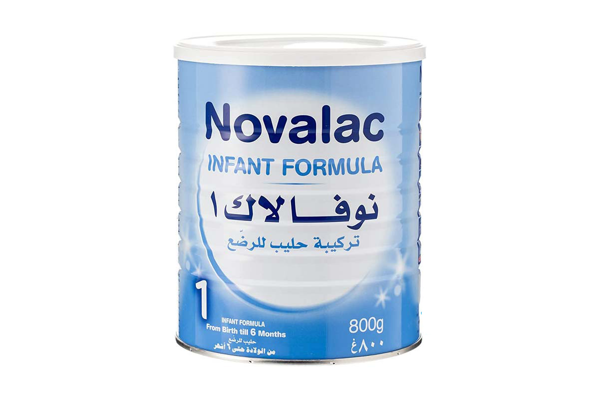 NOVALAC INFANT FORMULA MILK NO1 FROM 0 TO 6 MONTHS 800 GM - Life Care Apotek